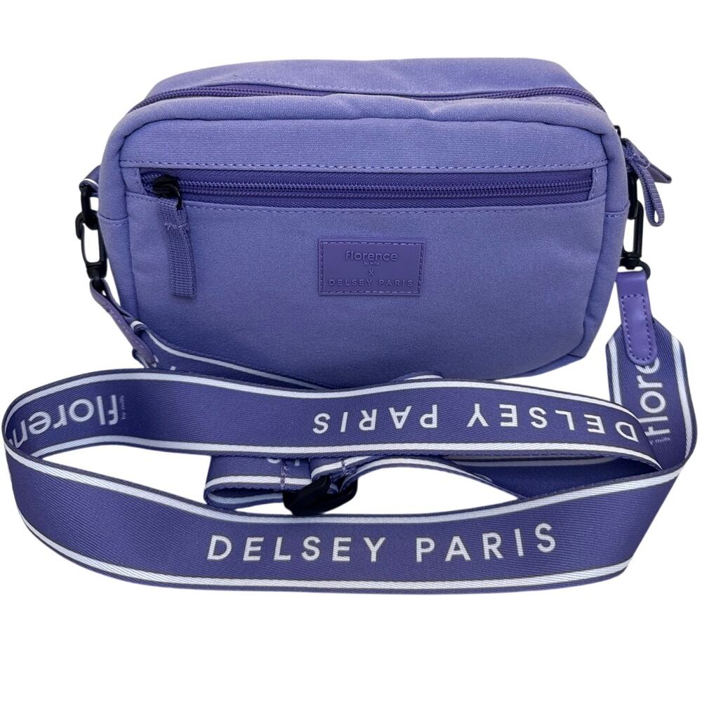 Florence by Mills x Delsey Paris Crossbody Camera Bag Lavender Purple Small